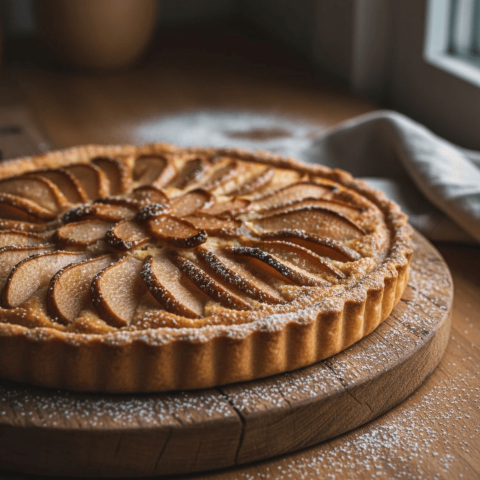 Pear Tart With Frangipane FOD D&SMT 0109