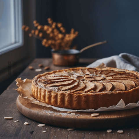 Pear Tart With Frangipane FOD D&SMT 0534