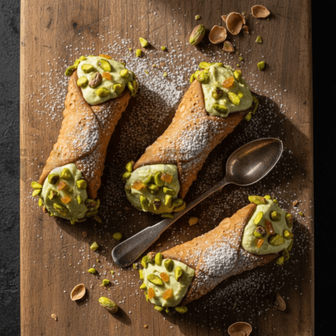 Pistachio Cannoli Shells FOD D&SMT 0019