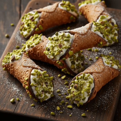 Pistachio Cannoli Shells FOD D&SMT 0110
