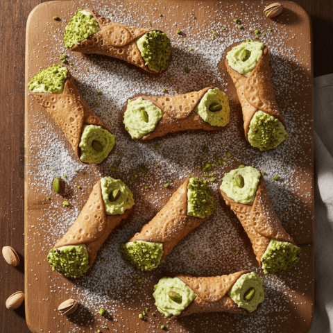 Pistachio Cannoli Shells FOD D&SMT 0257