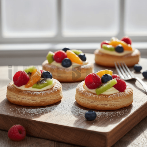 Puff Pastry Fruit Tartlets FOD D&SMT 0004