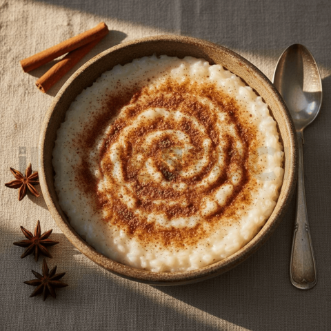 Rice Pudding With Cinnamon FOD D&SMT 0235