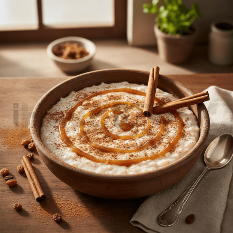 Rice Pudding With Cinnamon FOD D&SMT 0151