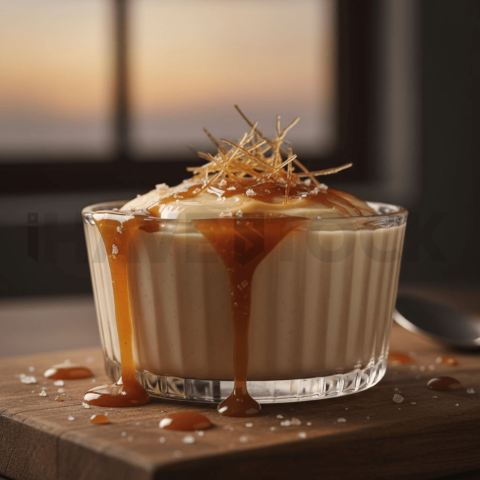 Salted Caramel Panna Cotta FOD D&SMT 0069