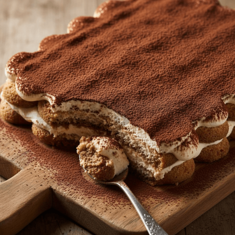 Tiramisu With Cocoa Dusting FOD D&SMT 0030