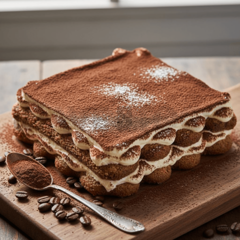 Tiramisu With Cocoa Dusting FOD D&SMT 0173