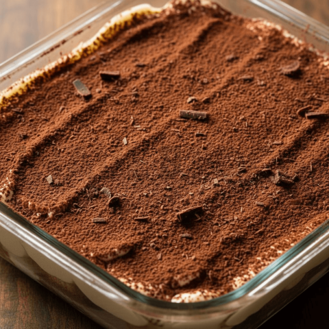 Tiramisu With Cocoa Dusting FOD D&SMT 0198