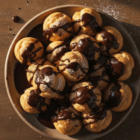 Profiteroles With Chocolate Sauce FOD D&SMT 0567