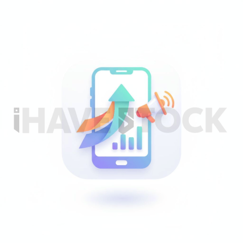 Mobile Marketing Icon