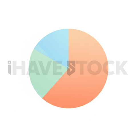 Pie Chart Icon Vector
