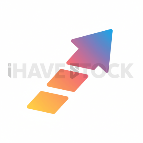 Success Arrow Icon Vector
