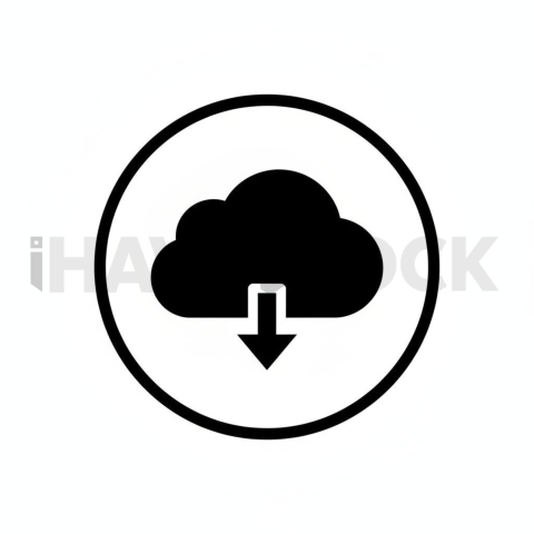 Download Cloud Solid Silhouette Icon