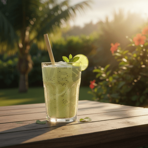 Avocado Smoothie In Cup FOD D&S 3753