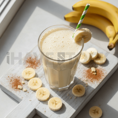 Banana Milkshake Close View FOD D&S 3300