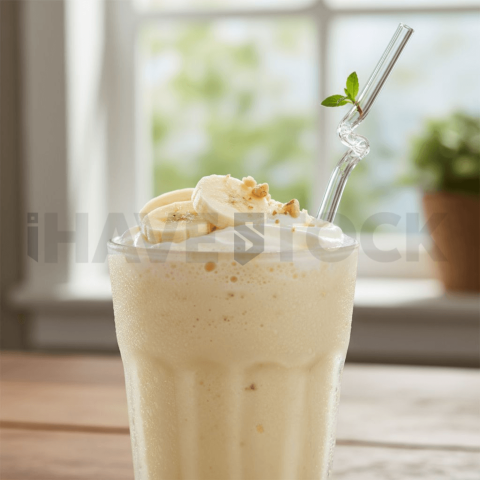 Banana Milkshake Close View FOD D&S 3337