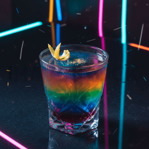 Cocktail Cup With Vivid Colors FOD D&S 4008