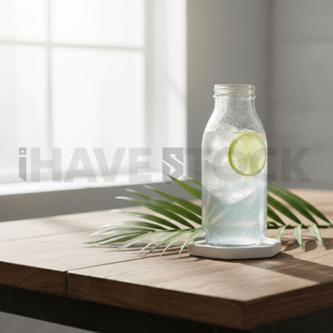 Coconut Water In Bottle On Tab FOD D&S 3593