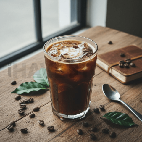 Coffee Drink With Ice Cubes FOD D&S 3621