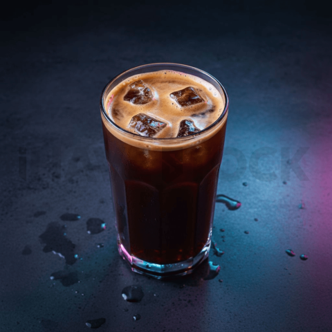 Cold Brew Coffee In Tall Glass FOD D&S 3882
