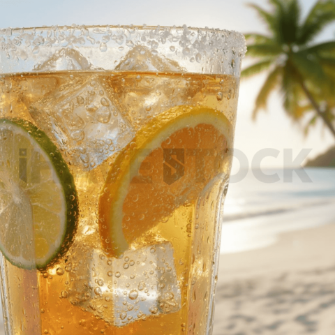 Cold Sparkling Drink Macro FOD D&S 3821