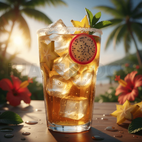 Cold Sparkling Drink Macro FOD D&S 3845