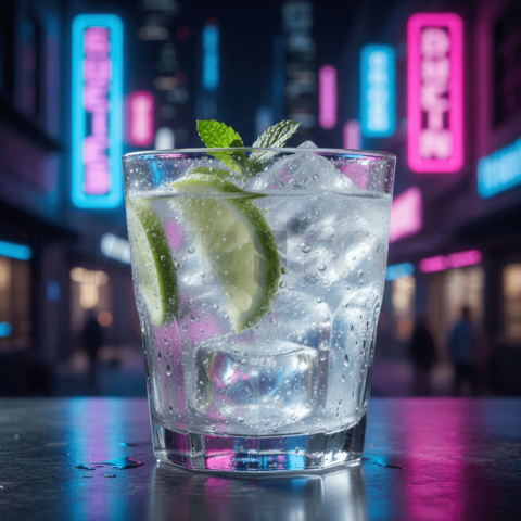 Cold Sparkling Drink Macro FOD D&S 4037