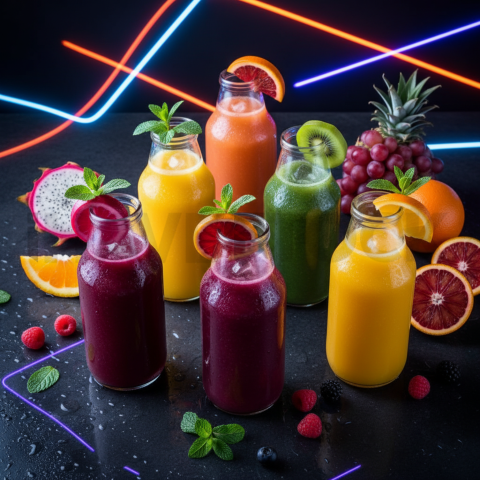 Fresh Fruit Juice Assortment FOD D&S 3391