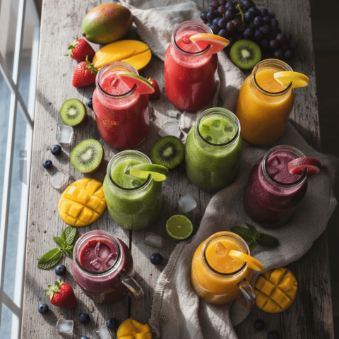Fresh Fruit Juice Assortment FOD D&S 3632