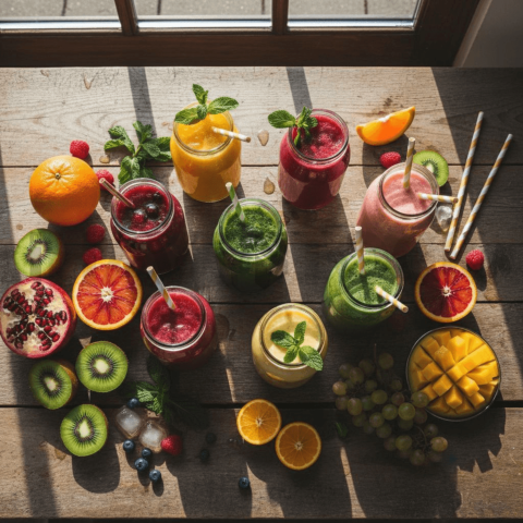 Fresh Fruit Juice Assortment FOD D&S 3566