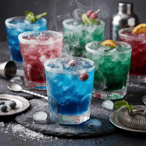 Frozen Cocktail Setup Table FOD D&S 3309