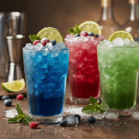 Frozen Cocktail Setup Table FOD D&S 3966