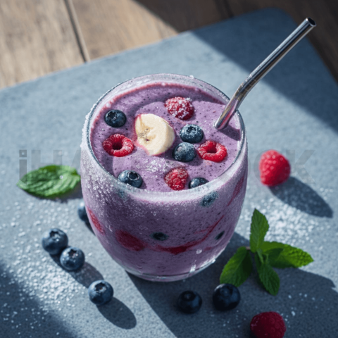 Frozen Smoothie Macro Detail FOD D&S 4019