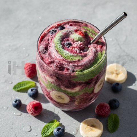 Frozen Smoothie Macro Detail FOD D&S 4029