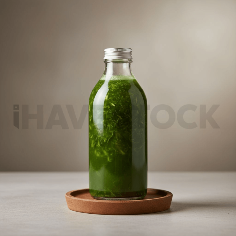 Green Juice In Transparent Bot FOD D&S 3850