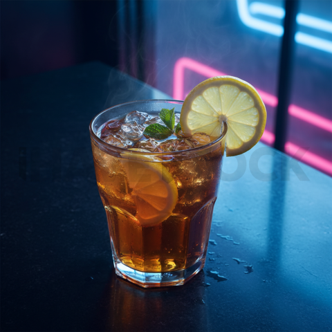 Iced Tea With Lemon Slice FOD D&S 3701