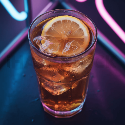 Iced Tea With Lemon Slice FOD D&S 3891