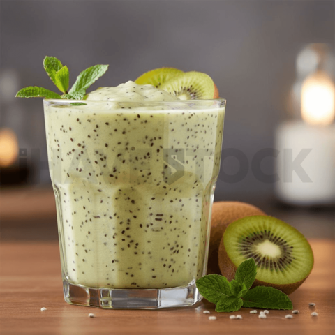 Kiwi Smoothie With Seeds Visib FOD D&S 3523