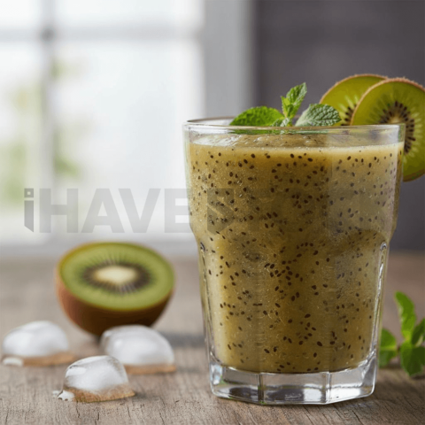 Kiwi Smoothie With Seeds Visib FOD D&S 3776