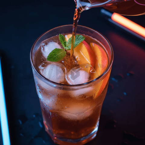 Peach Iced Tea Macro Shot FOD D&S 3720