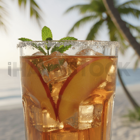 Peach Iced Tea Macro Shot FOD D&S 3872