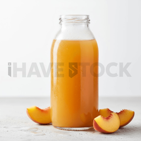 Peach Juice Bottle Minimal Set FOD D&S 3747