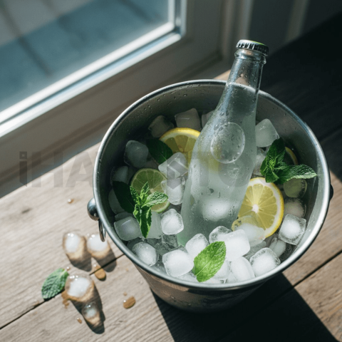 Refreshing Soda In Ice Bucket FOD D&S 3321