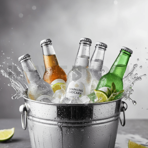 Refreshing Soda In Ice Bucket FOD D&S 3511