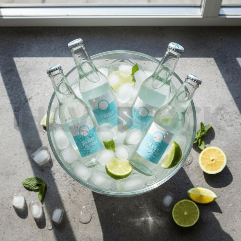 Refreshing Soda In Ice Bucket FOD D&S 4026