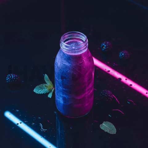 Smoothie Bottle Branding Mocku FOD D&S 3897