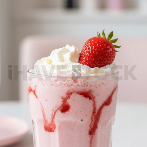 Strawberry Milkshake With Crea FOD D&S 3355