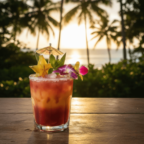 Tropical Cocktail Without Alco FOD D&S 3316