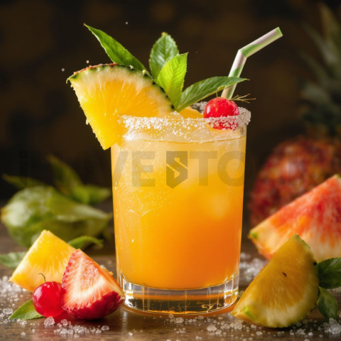 Tropical Cocktail Without Alco FOD D&S 3937