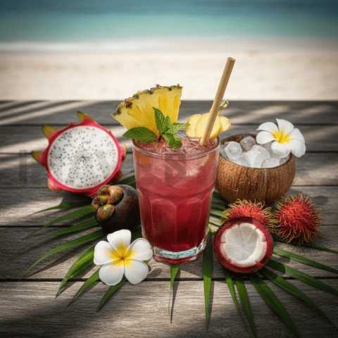 Tropical Cocktail Without Alco FOD D&S 4021